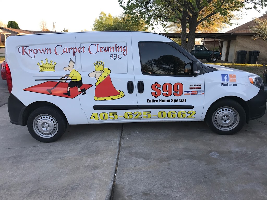 Krown Carpet Cleaning LLC | 1204 SW 35th St, Oklahoma City, OK 73119, USA | Phone: (405) 625-0662