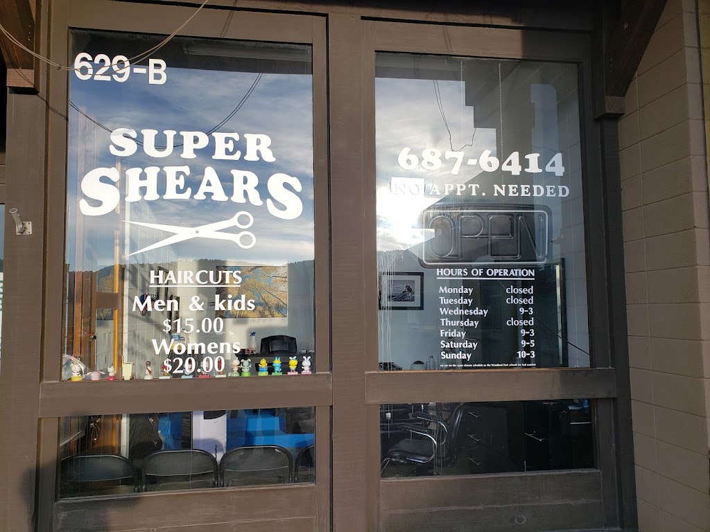 Super Shears | 629 Midland Ave B, Woodland Park, CO 80863, USA | Phone: (719) 687-6414