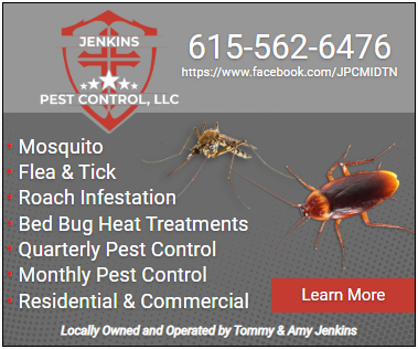 Jenkins Pest Control LLC | 4619 Leanna Rd, Murfreesboro, TN 37129, USA | Phone: (615) 562-6476