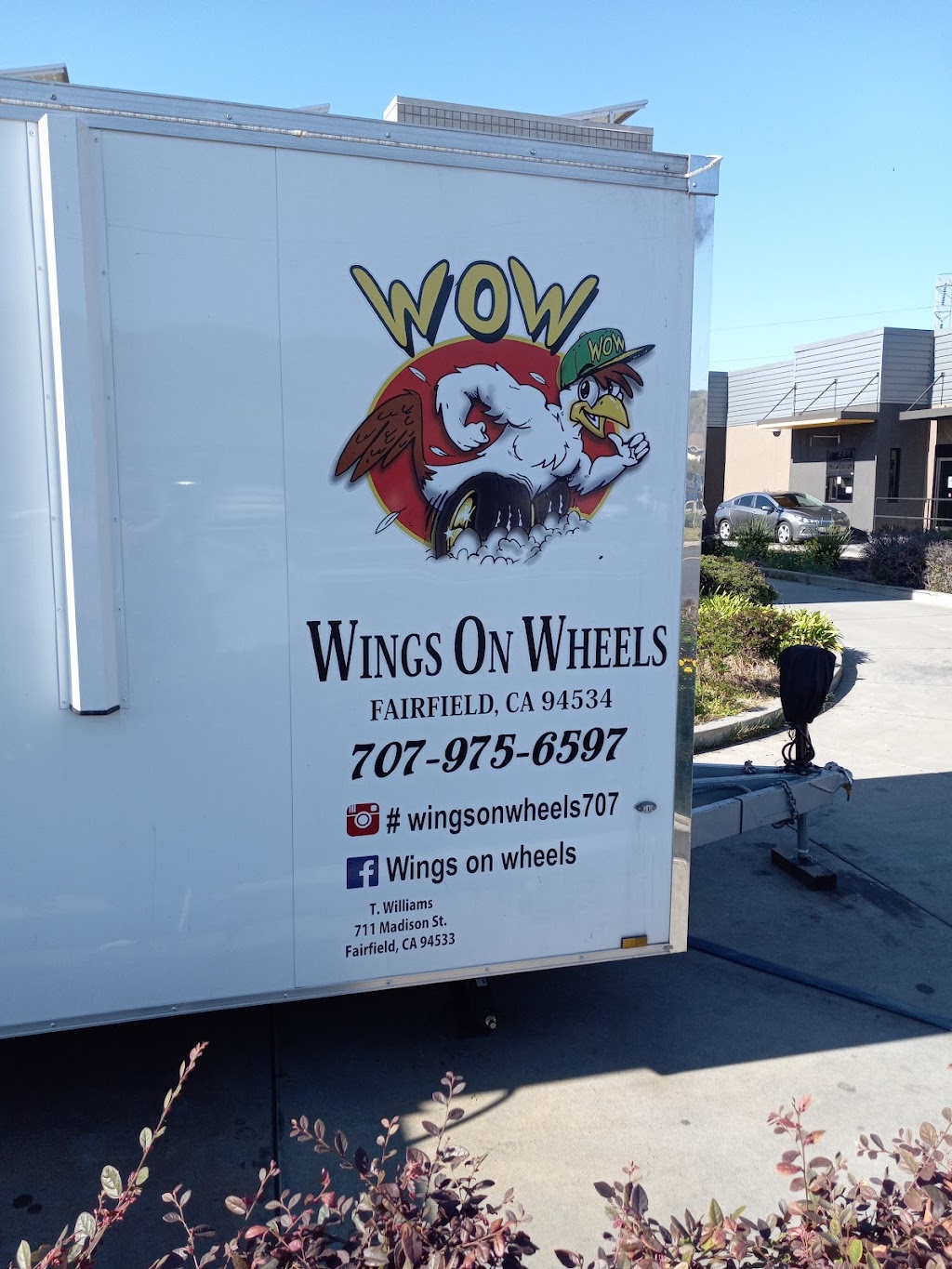 Wings On Wheels | 4444 Central Pl, Fairfield, CA 94534, USA | Phone: (707) 975-6597