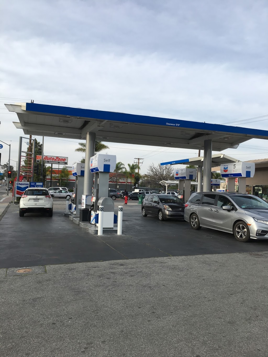 Chevron Gas Station | 5740 Atlantic Ave, Long Beach, CA 90805, USA | Phone: (562) 428-0411