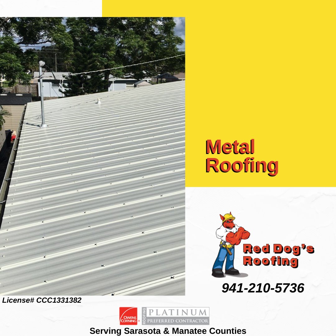 Red Dogs Roofing | 1598 Apex Rd, Sarasota, FL 34240, United States | Phone: (941) 210-5736