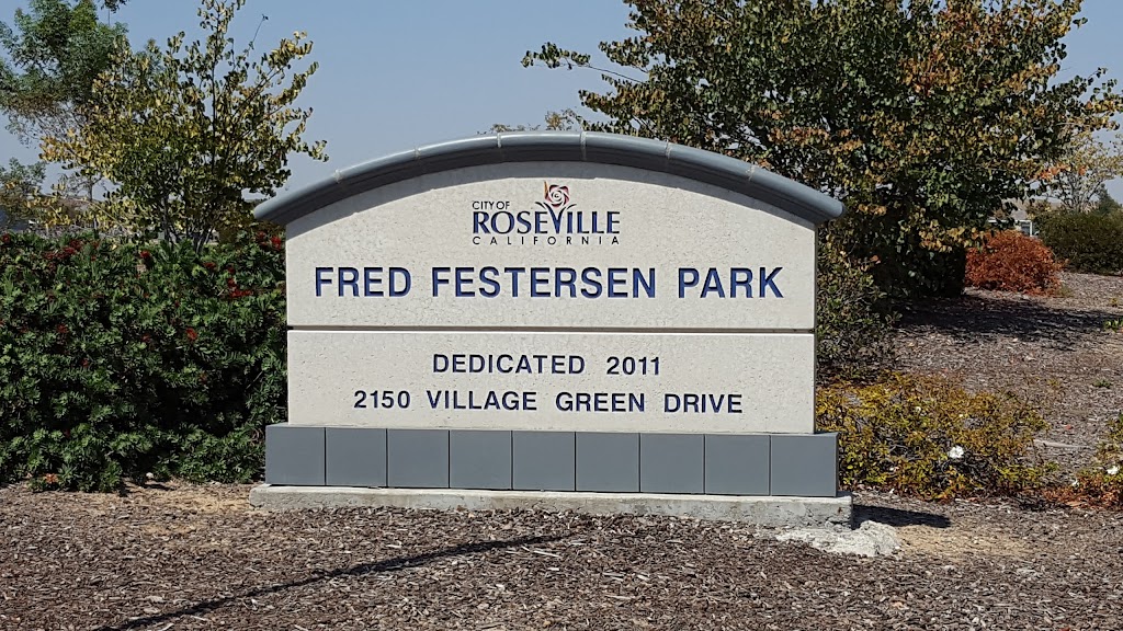 Festersen Park | 2275 Village Green Dr, Roseville, CA 95747, USA | Phone: (916) 772-7529
