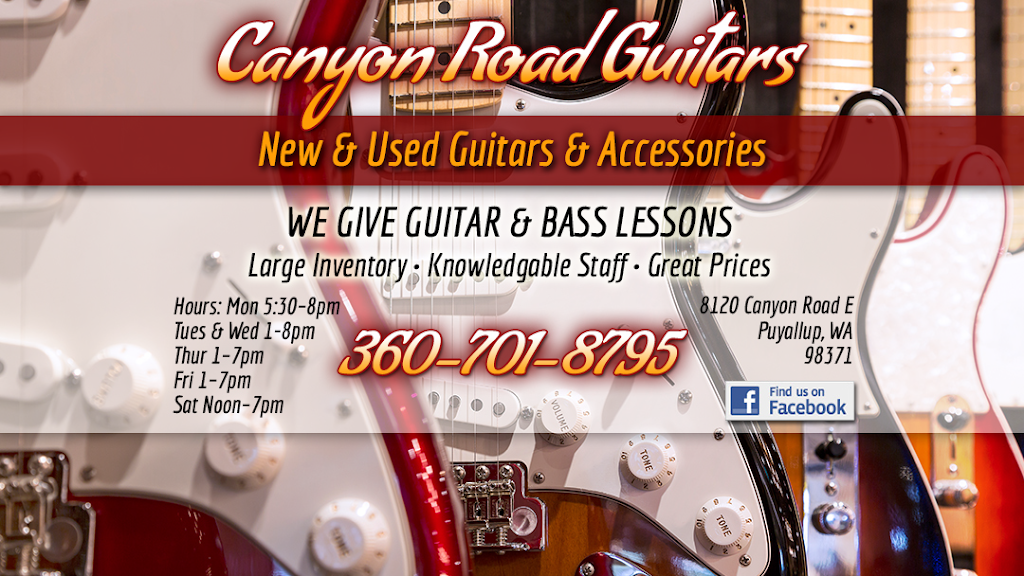 Canyon Guitars | 12829 Pacific Hwy SW, Lakewood, WA 98499, USA | Phone: (360) 701-8795