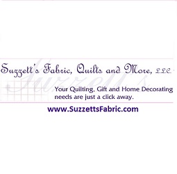 Suzzetts Fabric, Quilts & More LLC | 200 Hamrock Rd, Italy, TX 76651, USA | Phone: (214) 797-0393