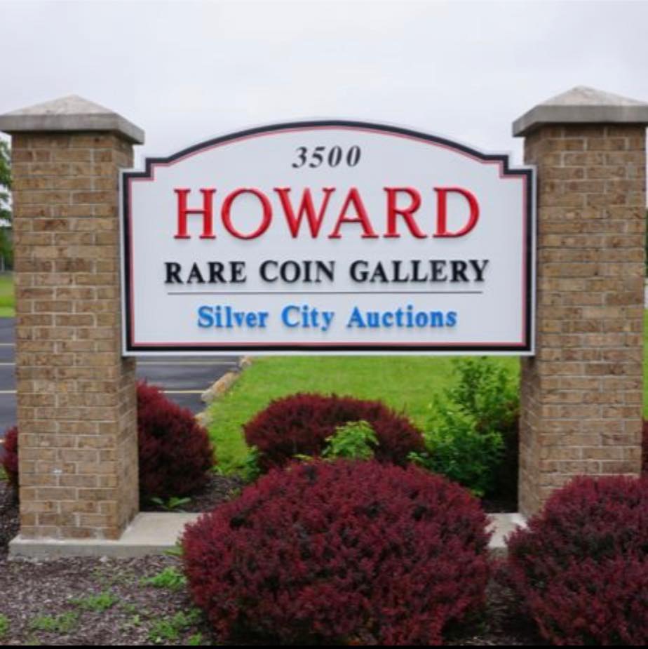 Howard Rare Coin Gallery | 3500 N Main St, Findlay, OH 45840, USA | Phone: (419) 408-3220