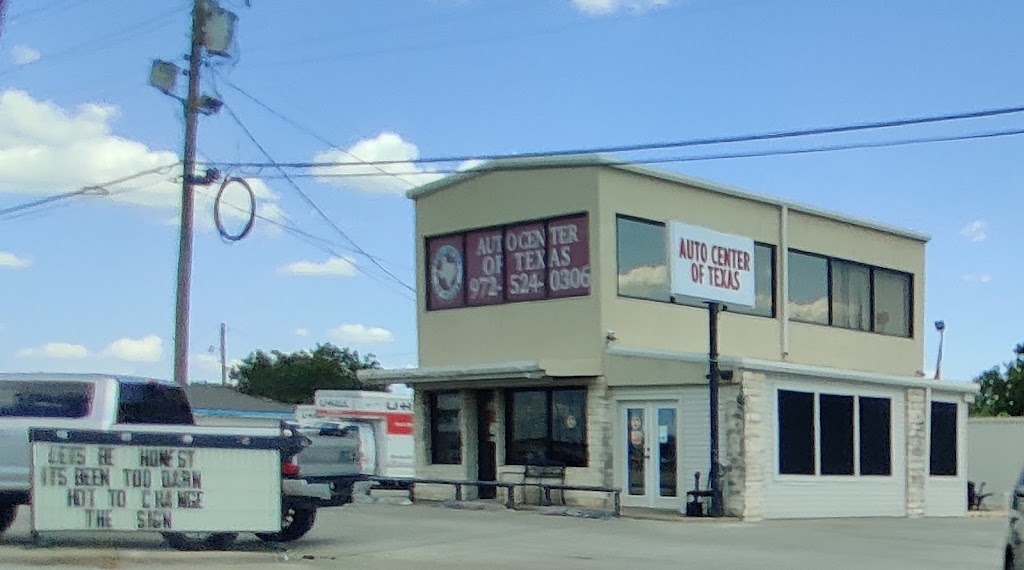 Auto Center of Texas | 1615 W Moore Ave, Terrell, TX 75160, USA | Phone: (972) 524-0306