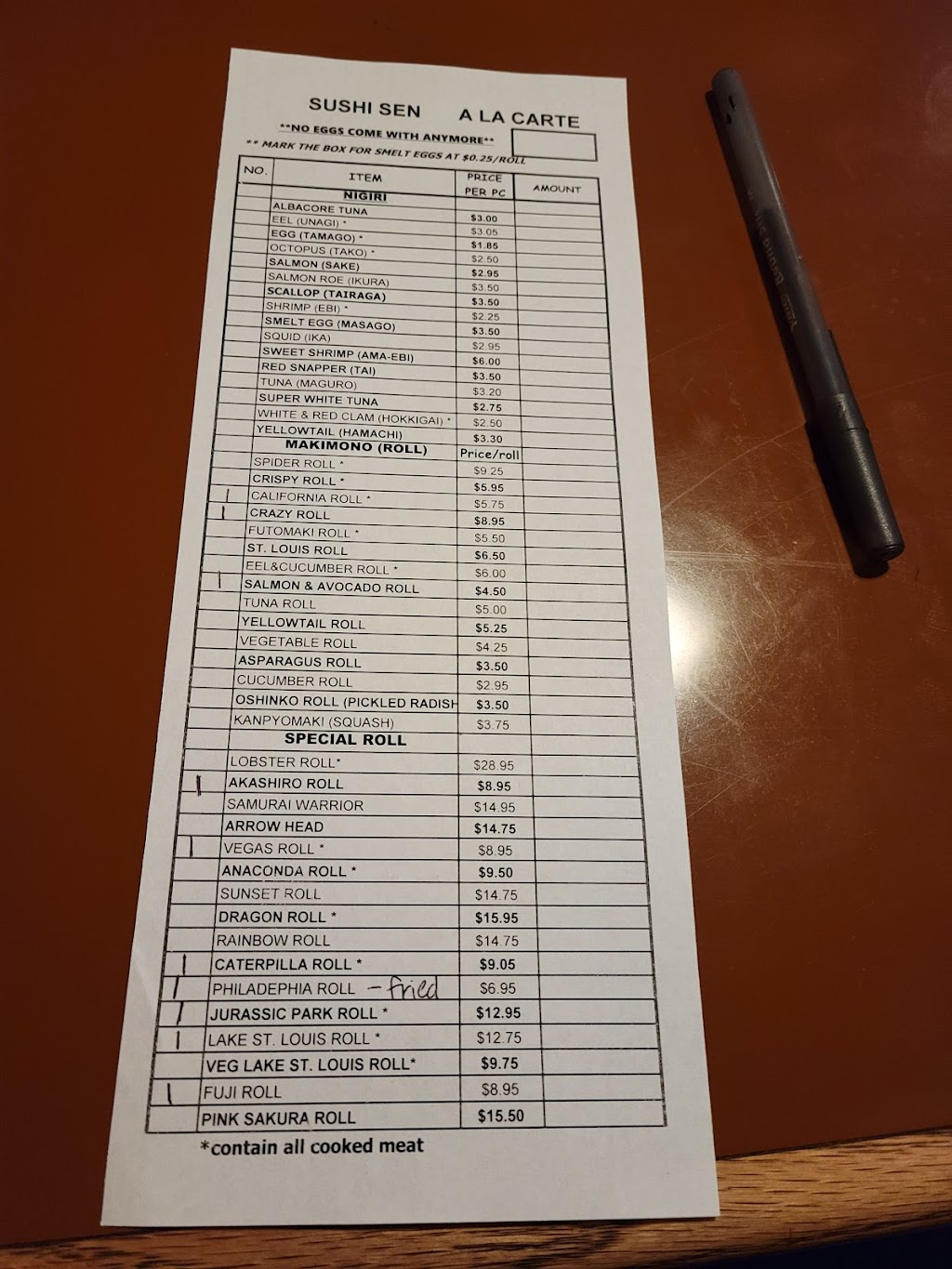 Sushi Sen | 161 Civic Center Dr, Lake St Louis, MO 63367, USA | Phone: (636) 561-4449