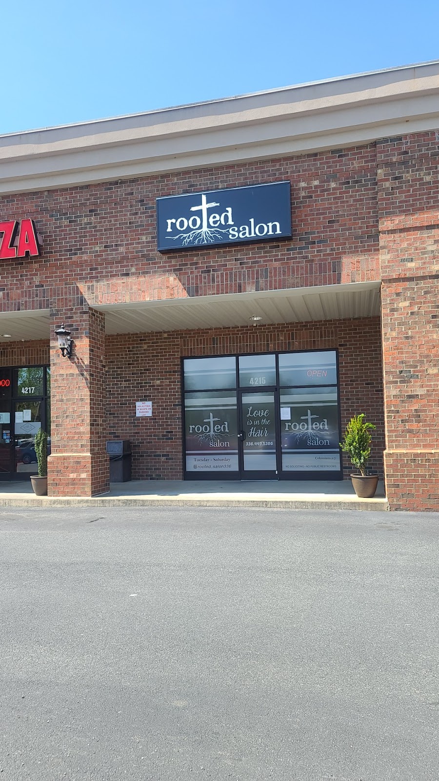 Rooted Salon | 4215 S Church St, Burlington, NC 27215, USA | Phone: (336) 449-5386