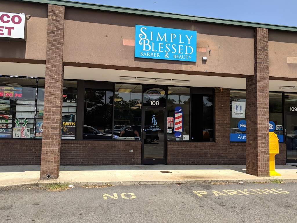 Simply Blessed Barber and Beauty | 2531 Eastchester Dr #108, High Point, NC 27265, USA | Phone: (336) 307-3431