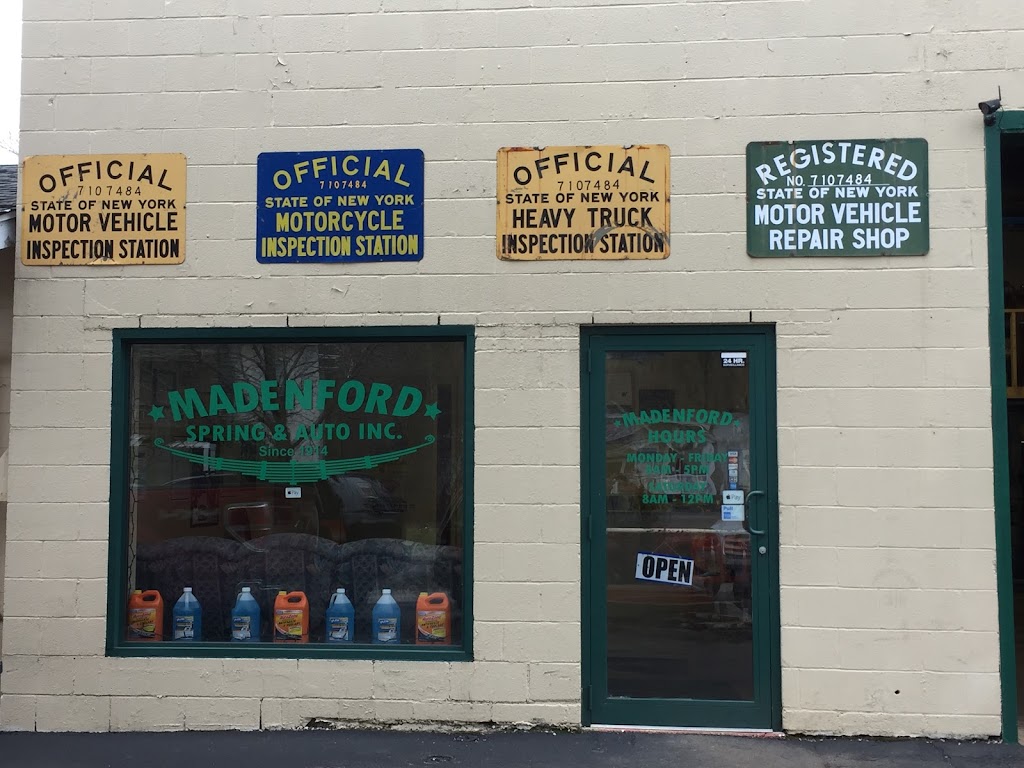 Madenford Spring & Auto | 80 Water St, Fredonia, NY 14063, USA | Phone: (716) 672-7242