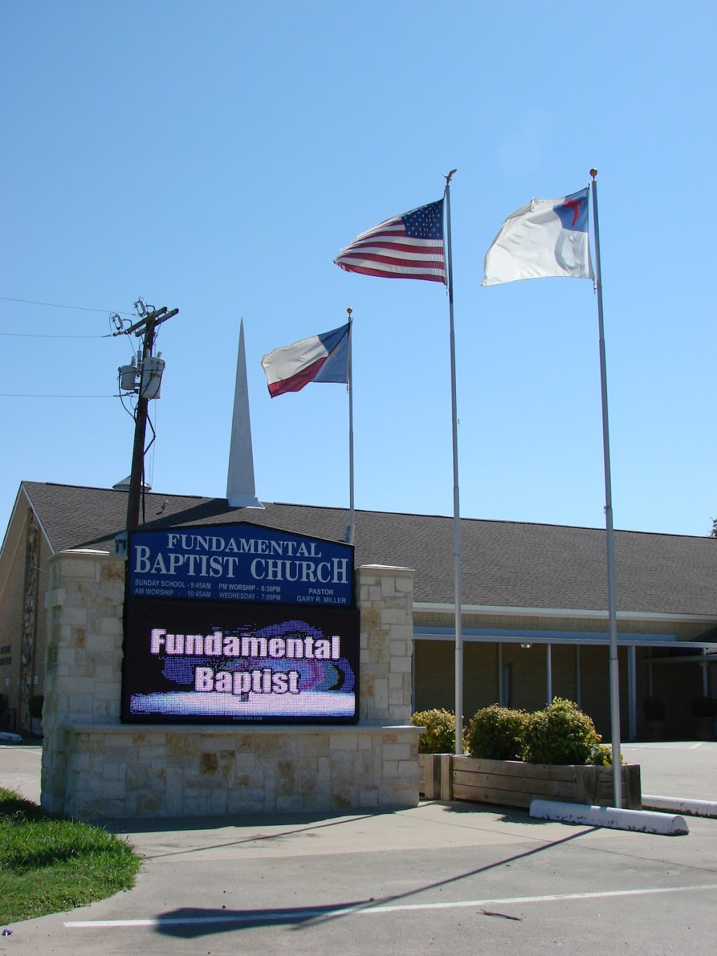 Fundamental Baptist Church | 209 W Jefferson St, Palmer, TX 75152, USA | Phone: (972) 449-3265