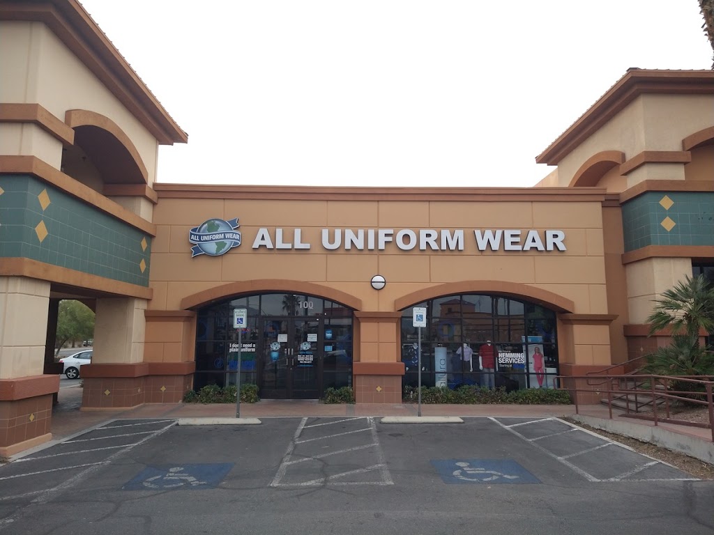 All Uniform Wear | 7311 W Lake Mead Blvd ste100, Las Vegas, NV 89128, USA | Phone: (702) 780-0277