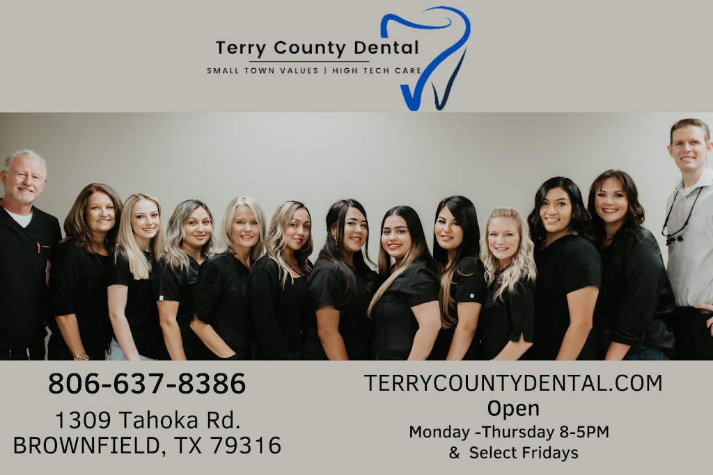 Terry County Dental | 1309 Tahoka Rd, Brownfield, TX 79316, USA | Phone: (806) 637-8386