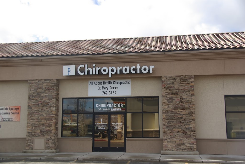 All About Health Chiropractic | 15 Eagle Canyon Dr #105, Sparks, NV 89441, USA | Phone: (775) 762-3184