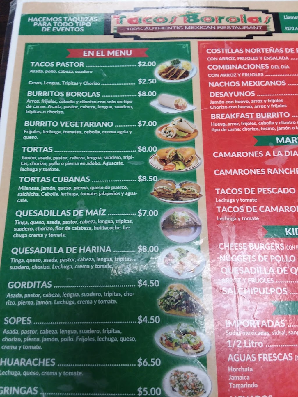 Tacos Borolas | 4273 American Way #7, Memphis, TN 38118 | Phone: (901) 791-4379