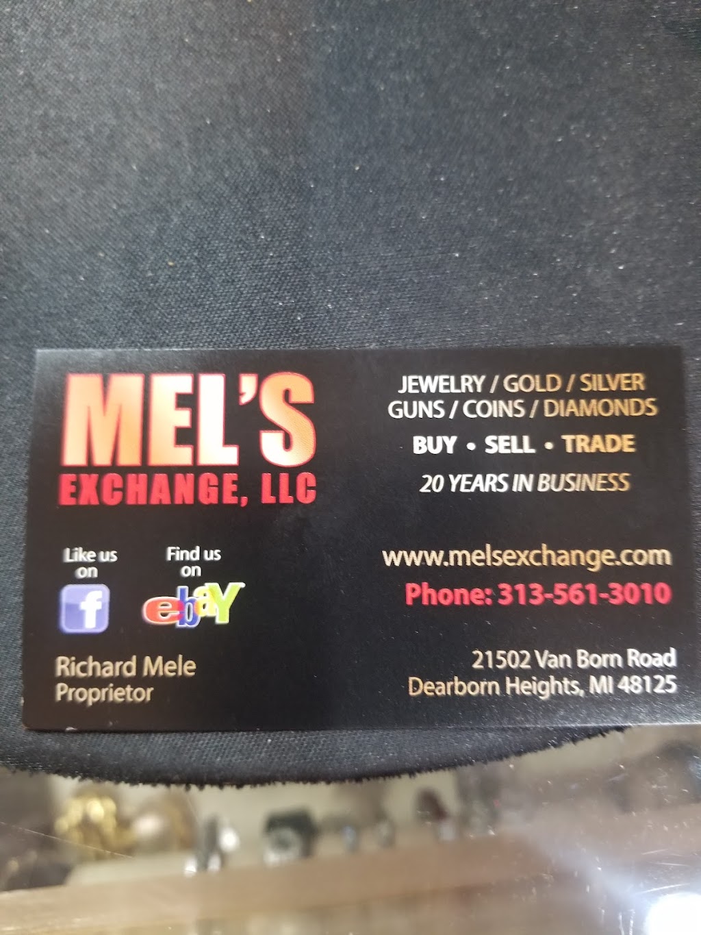 Mels Exchange LLC | 21502 Van Born Rd, Dearborn Heights, MI 48125, USA | Phone: (313) 561-3010