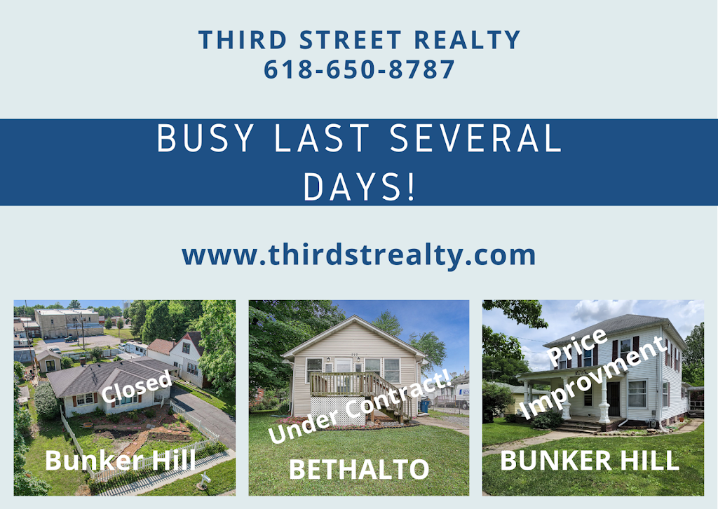 Third Street Realty | 115 N Washington St, Bunker Hill, IL 62014, USA | Phone: (618) 650-8787
