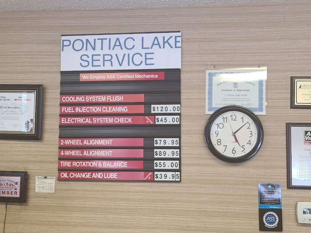 Pontiac Lake Service | 8437 Highland Rd, White Lake Charter Township, MI 48386, USA | Phone: (248) 666-1260