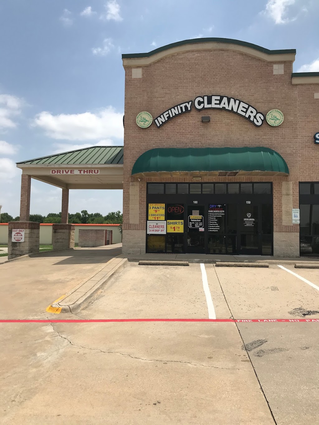 Infinity Cleaners | 2120 Hedgcoxe Rd #100, Plano, TX 75025, USA | Phone: (972) 527-9900