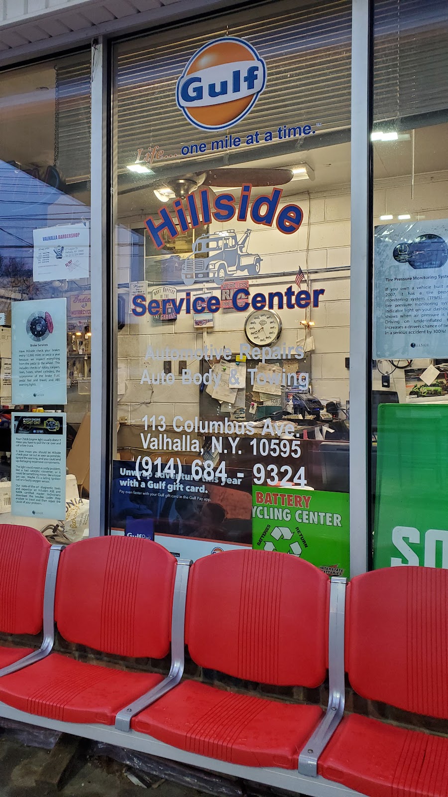 Hillside Service Center | 113 Columbus Ave, Valhalla, NY 10595, USA | Phone: (914) 684-9324