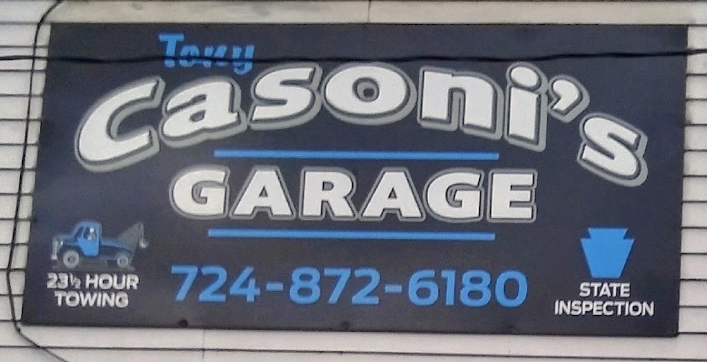 Casonis Garage | 50 1st St, Sutersville, PA 15083, USA | Phone: (724) 872-6180