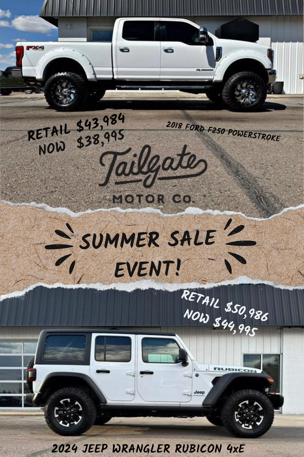 Tailgate Motor Co. | 735 S Broad St, Fremont, NE 68025, USA | Phone: (402) 620-4266