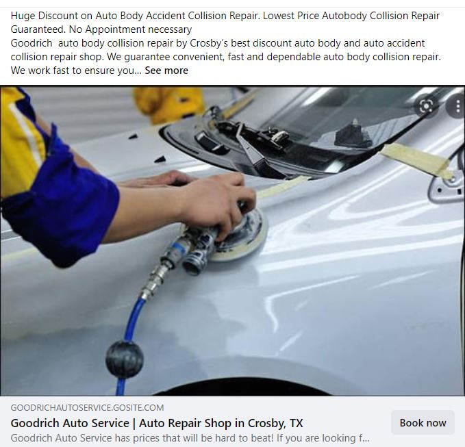 Goodrich Auto Service | 5922 FM 2100, Crosby, TX 77532, USA | Phone: (281) 328-4374