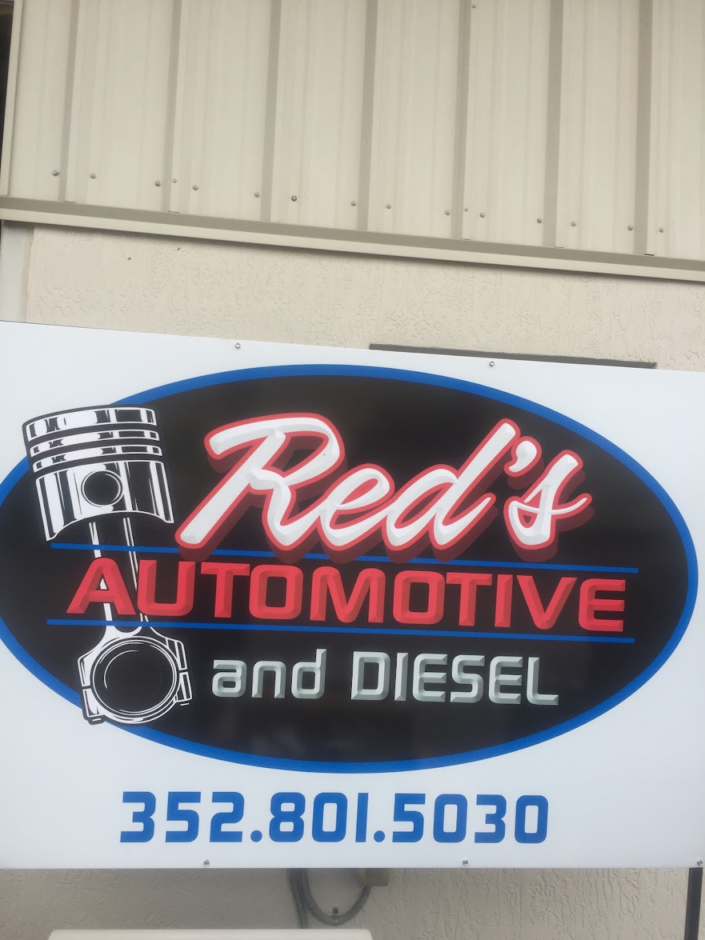 Red’s Automotive and Diesel | 4500 NE 35th St, Ocala, FL 34479, USA | Phone: (352) 801-5030