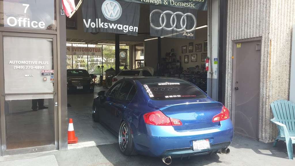 Automotive Plus - Audi Volkswagen Porsche | 51 Auto Center Dr #7, Irvine, CA 92618, USA | Phone: (949) 770-4897