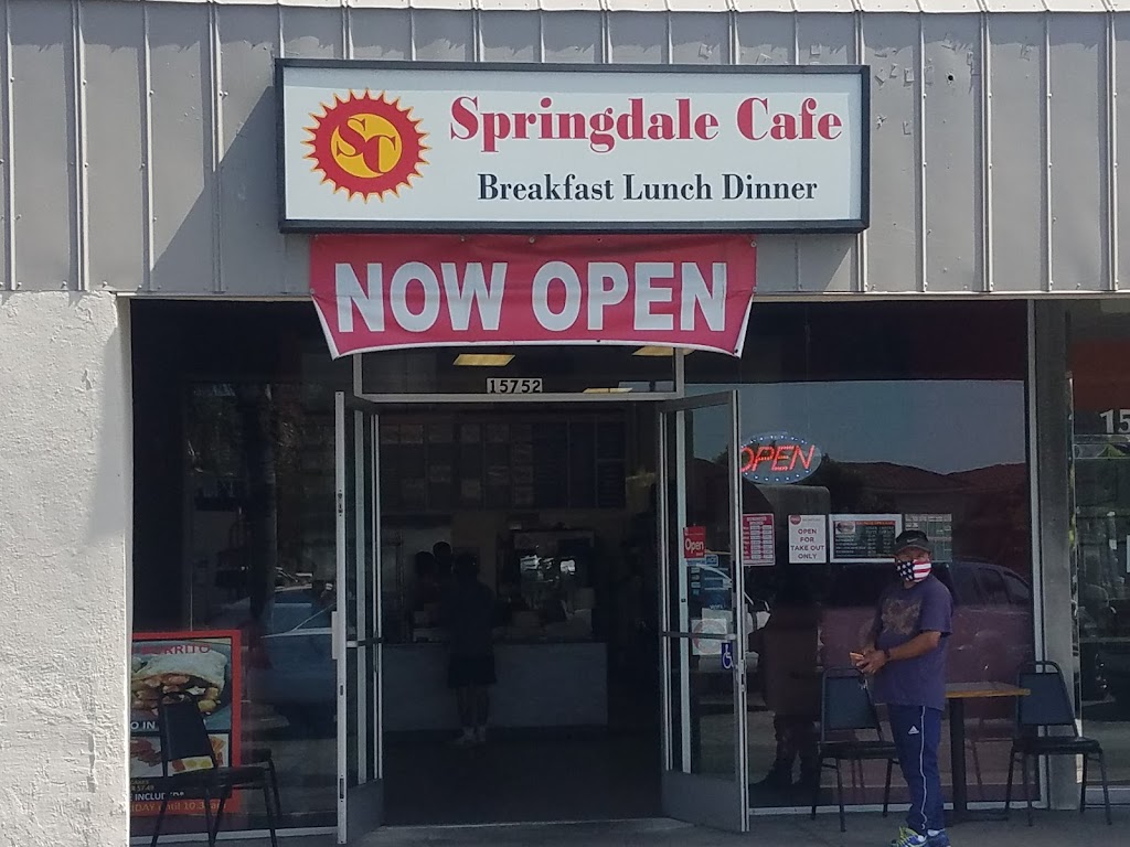 Springdale Cafe | 15752 Springdale St, Huntington Beach, CA 92649, USA | Phone: (714) 248-9346