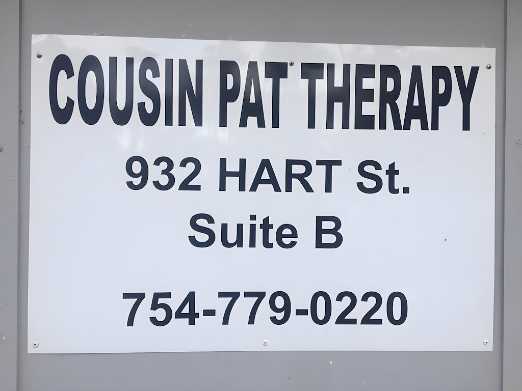 Cousin Pat Therapy | 932 Hart St, Lake Wales, FL 33859, USA | Phone: (754) 779-0220