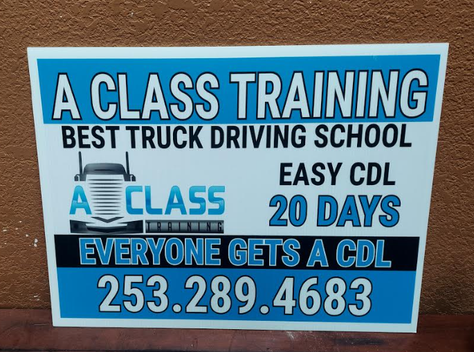A Class Training Truck Driving School | Yard 1, 7909 Pacific Hwy E, Milton, WA 98354 | Phone: (253) 289-4683