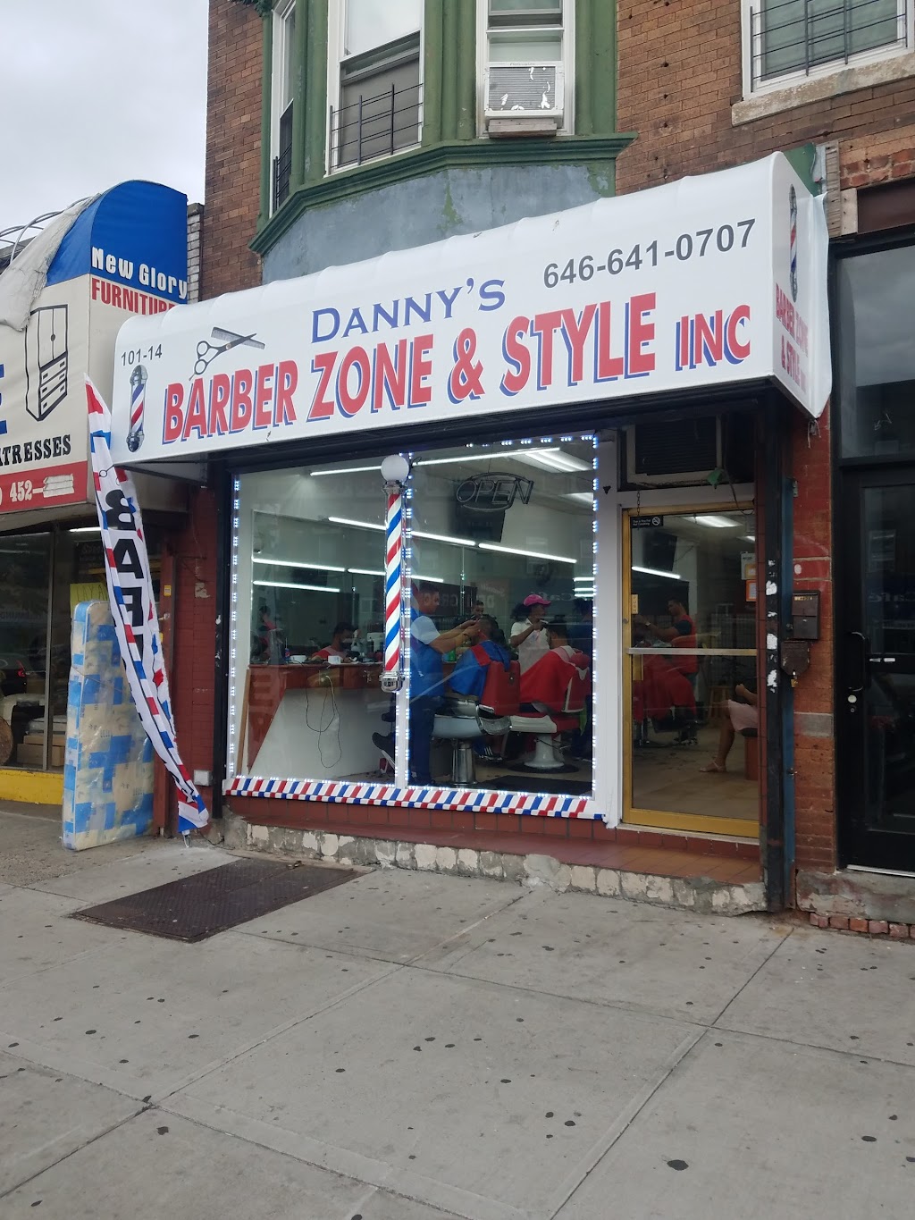 DANNYS BARBER ZONE & STYLE INC | 101-14 Northern Blvd, Queens, NY 11368, USA | Phone: (646) 641-0707