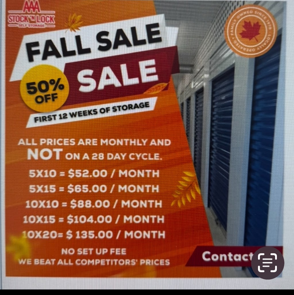 AAA Stock n Lock Self Storage Windsor | 1920 Halford Dr, Windsor, ON N9G 0B8, Canada | Phone: (519) 737-6812