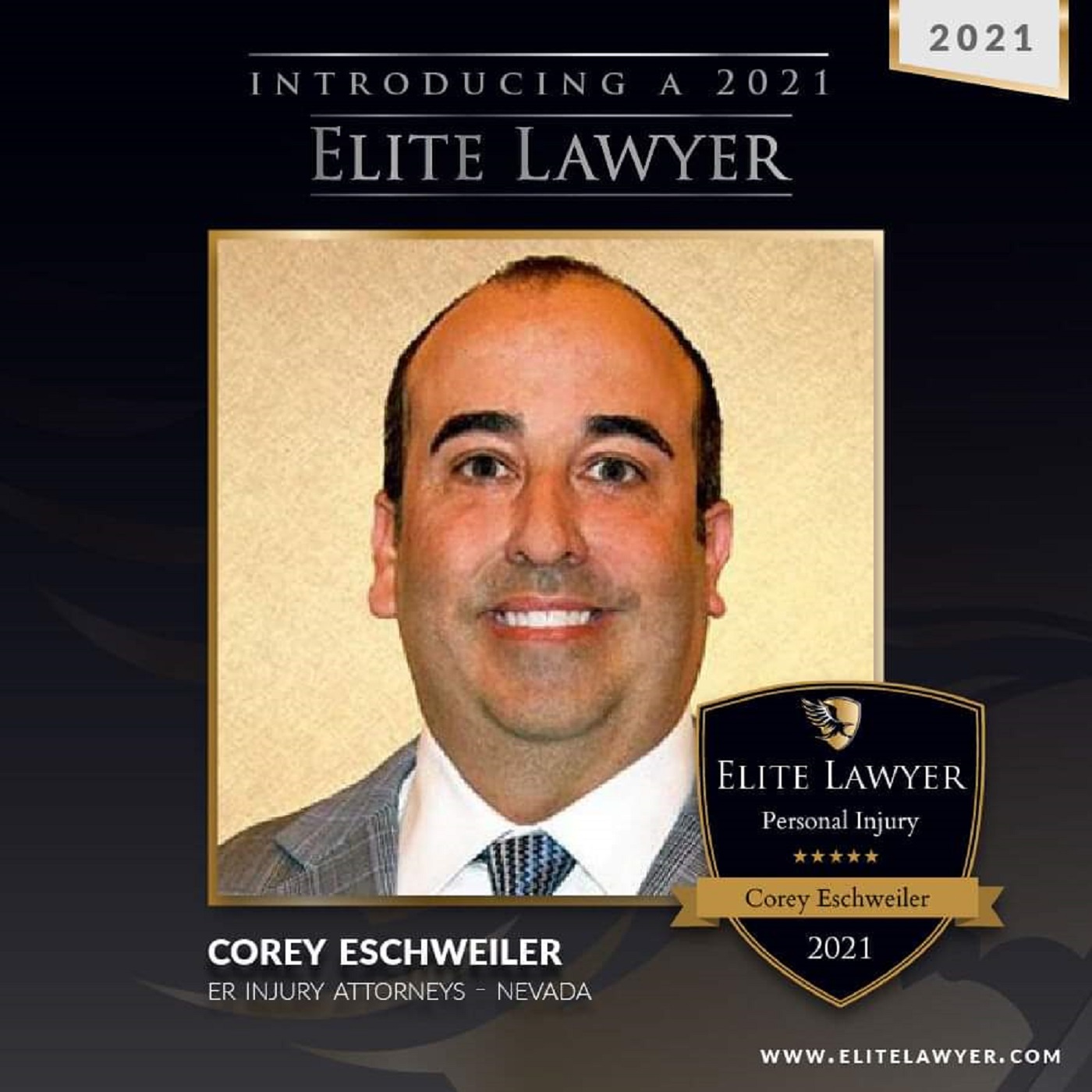 Corey Eschweiler | 3883 Howard Hughes Pkwy # 1100, Las Vegas, NV 89169, USA | Phone: (702) 784-5200