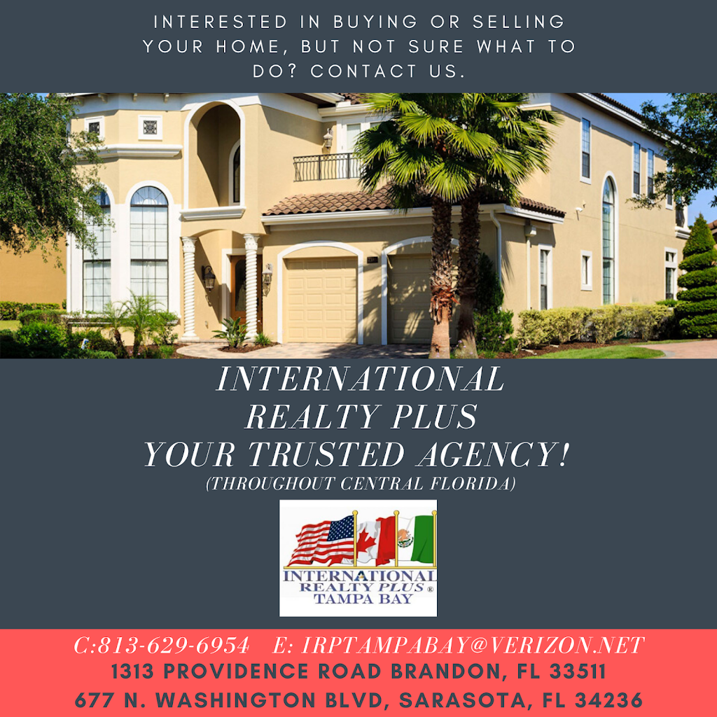 International Realty Plus Tampa Bay | 1313 Providence Rd, Brandon, FL 33511 | Phone: (813) 684-3700