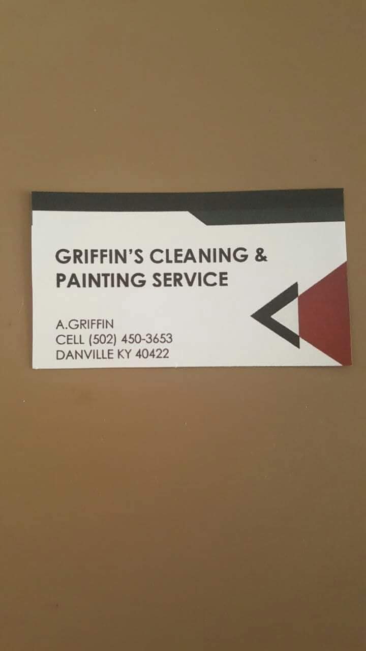 Griffins Painting & Cleaning | 400 E Main St, Danville, KY 40422, USA | Phone: (502) 450-3653