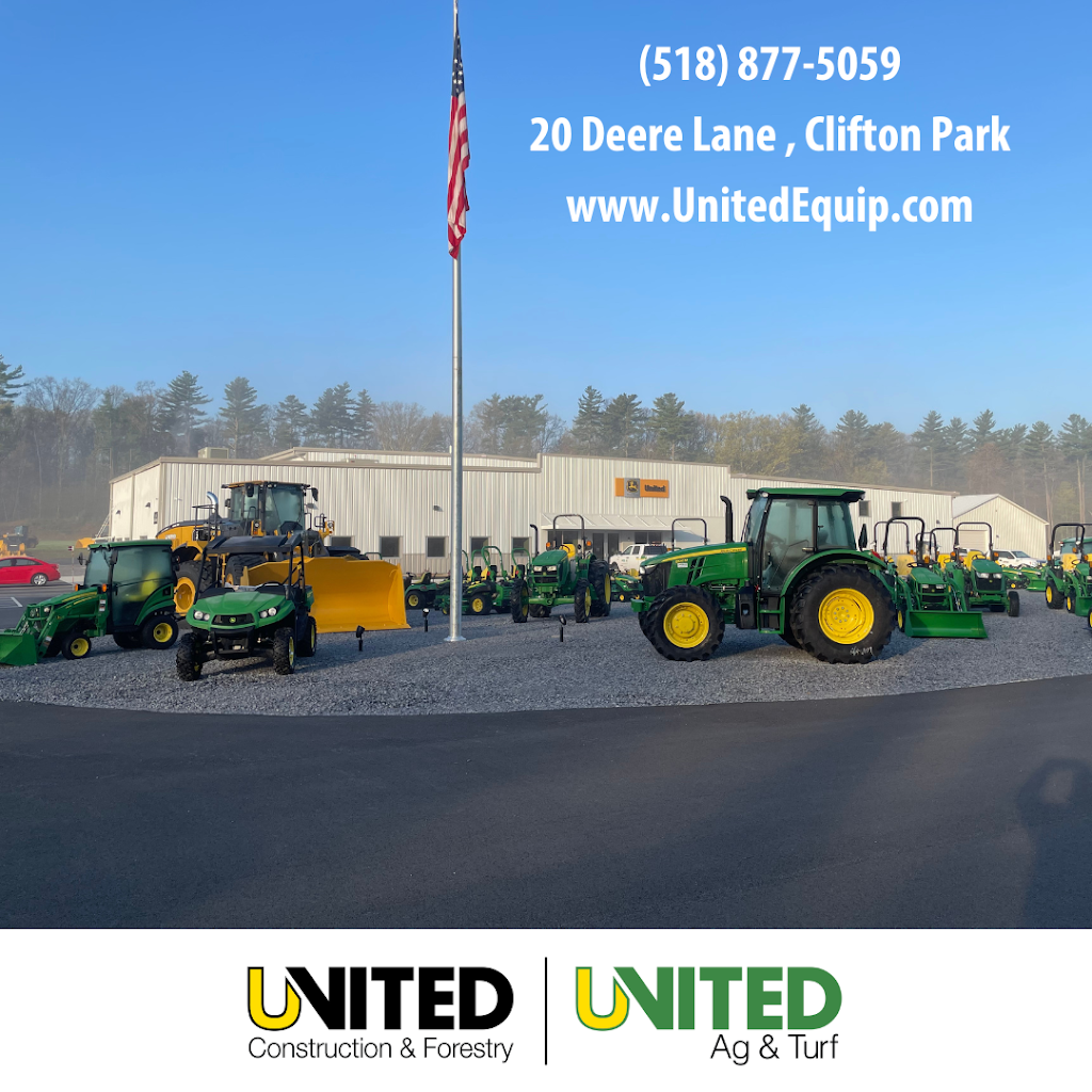 United Ag & Turf | 20 Deere Ln, Clifton Park, NY 12065, USA | Phone: (518) 877-5059