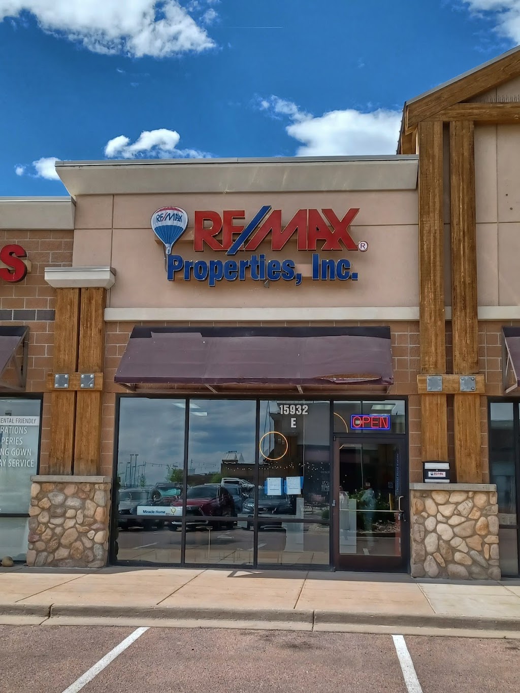 RE/MAX Properties, Inc. | 15932 Jackson Creek Pkwy Unit E, Monument, CO 80132, USA | Phone: (719) 487-6100