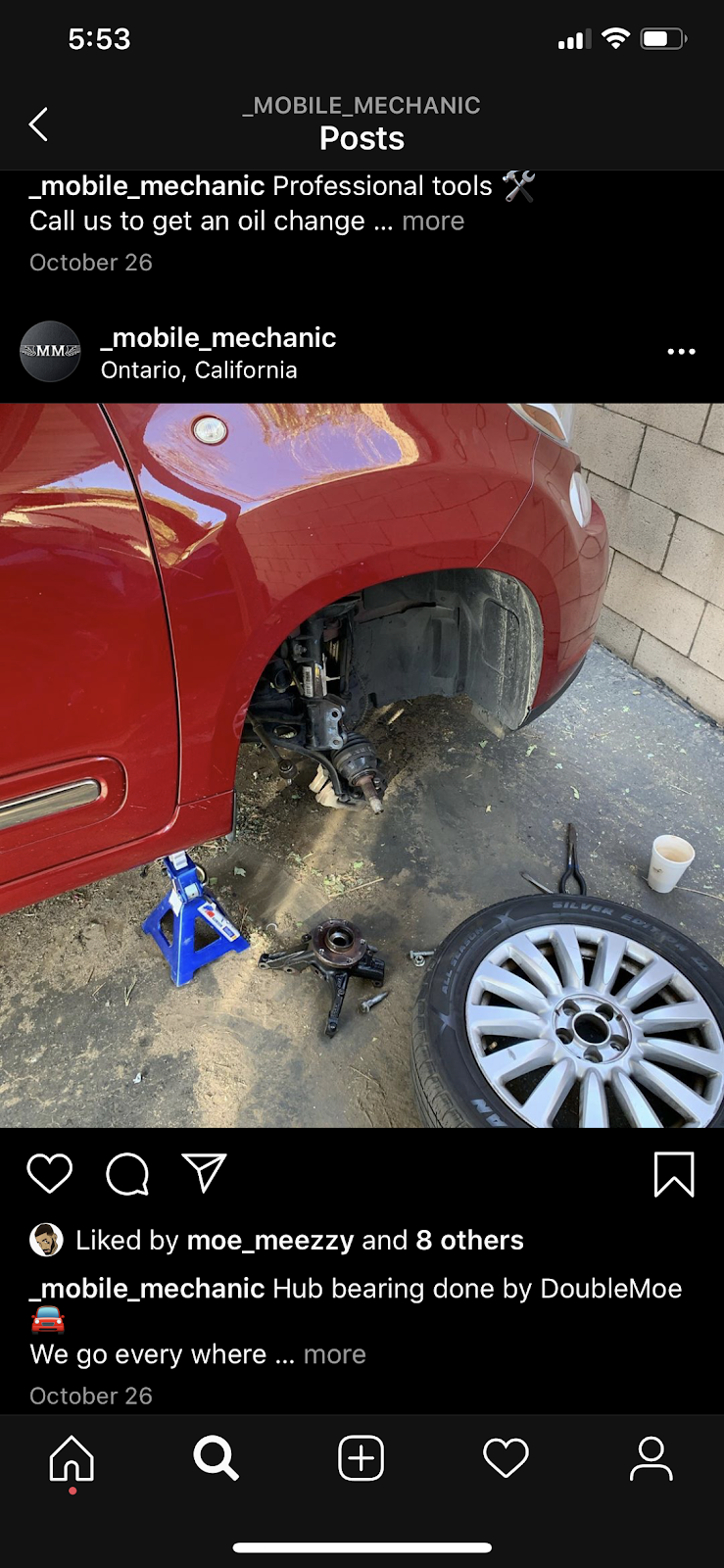 Double Moes Mobile Mechanic | 10170 Gould St, Riverside, CA 92503, USA | Phone: (951) 441-8333