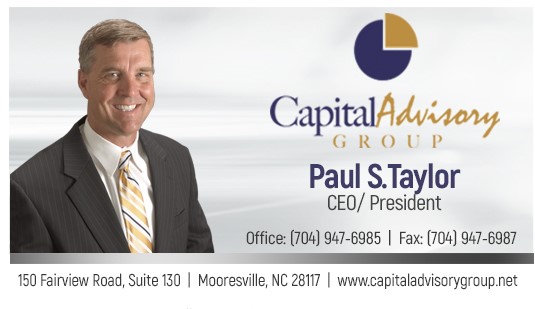 Capital Advisory Group | 150 Fairview Rd #130, Mooresville, NC 28117, USA | Phone: (704) 947-6985