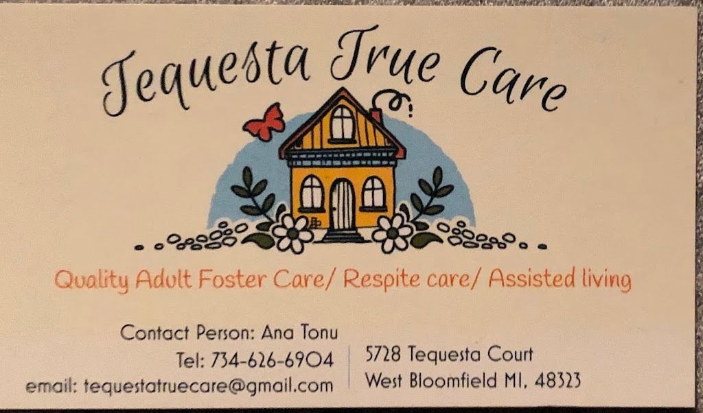 Tequesta True Care | 5728 Tequesta Ct, West Bloomfield Township, MI 48323, USA | Phone: (734) 626-6904