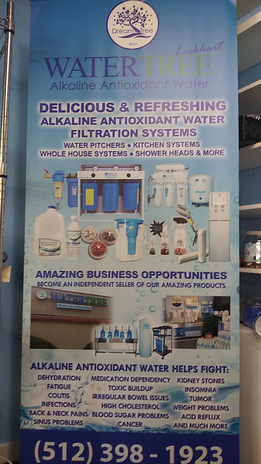 Alkaline Water Tree of Lockhart | 402 E Market St, Lockhart, TX 78644 | Phone: (512) 398-1923