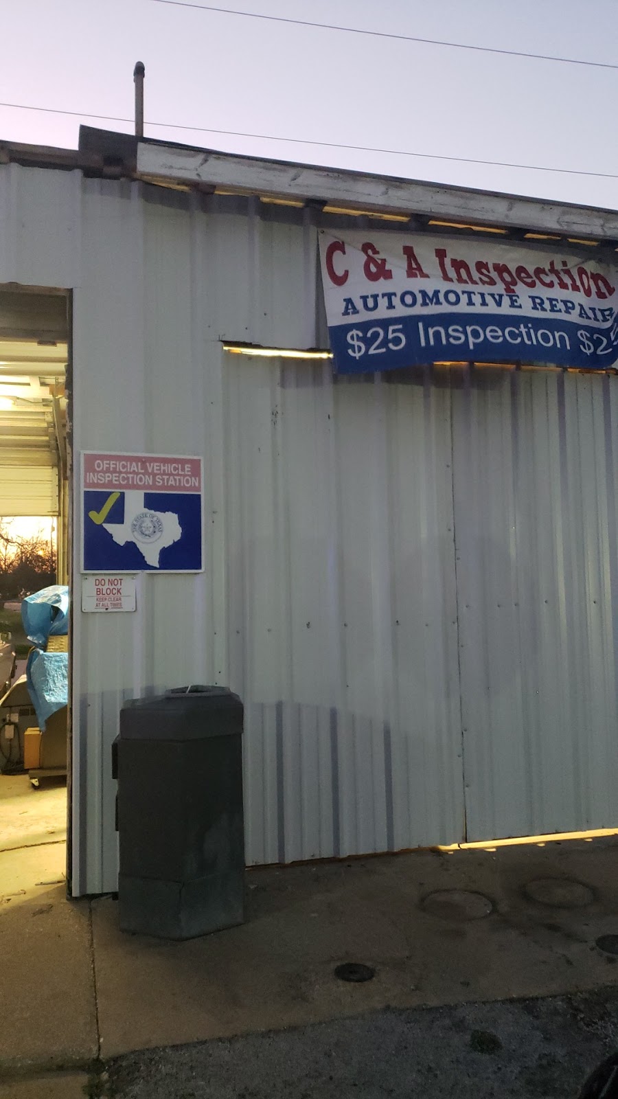 C and A State Inspection | 107 Wichita St, Fort Worth, TX 76140, USA | Phone: (940) 389-9062