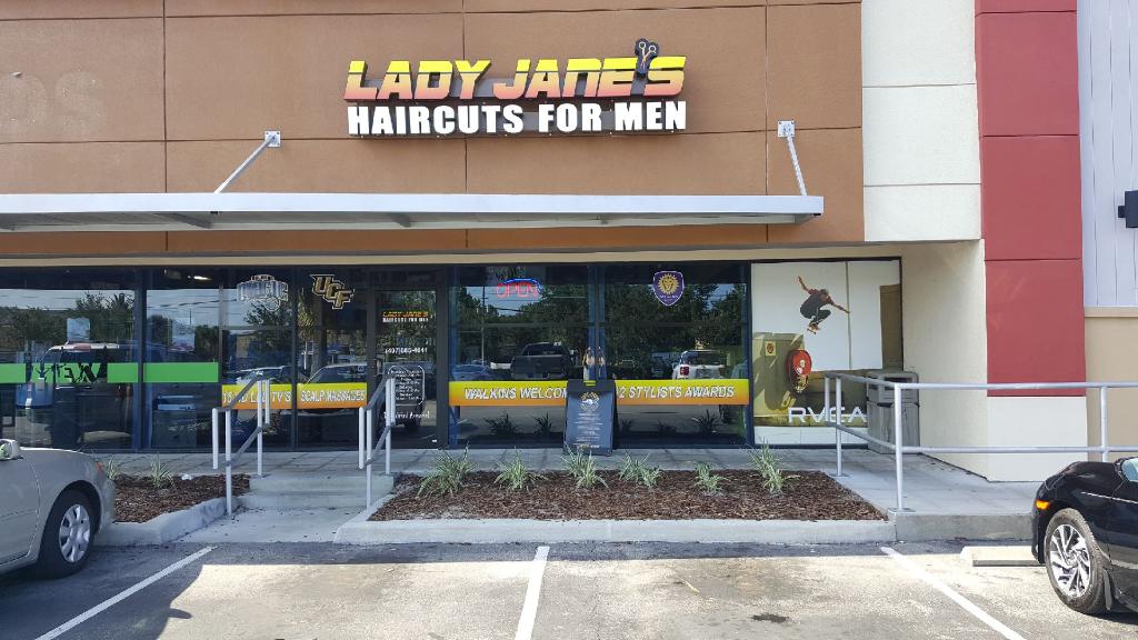 Lady Janes Haircuts for Men (University Blvd - Just East of Rouse Rd) | 11551 University Blvd, Orlando, FL 32817, USA | Phone: (407) 885-4041