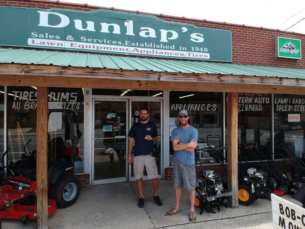 Dunlap Brothers Sales and Service | 322 N Main St, Walnut Cove, NC 27052, USA | Phone: (336) 591-4236