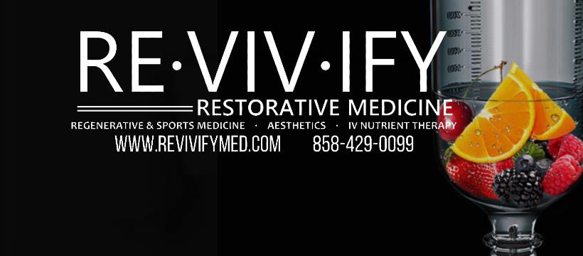 Revivify Restorative Medicine | 16445 Bernardo Center Dr, San Diego, CA 92128, USA | Phone: (858) 429-0099