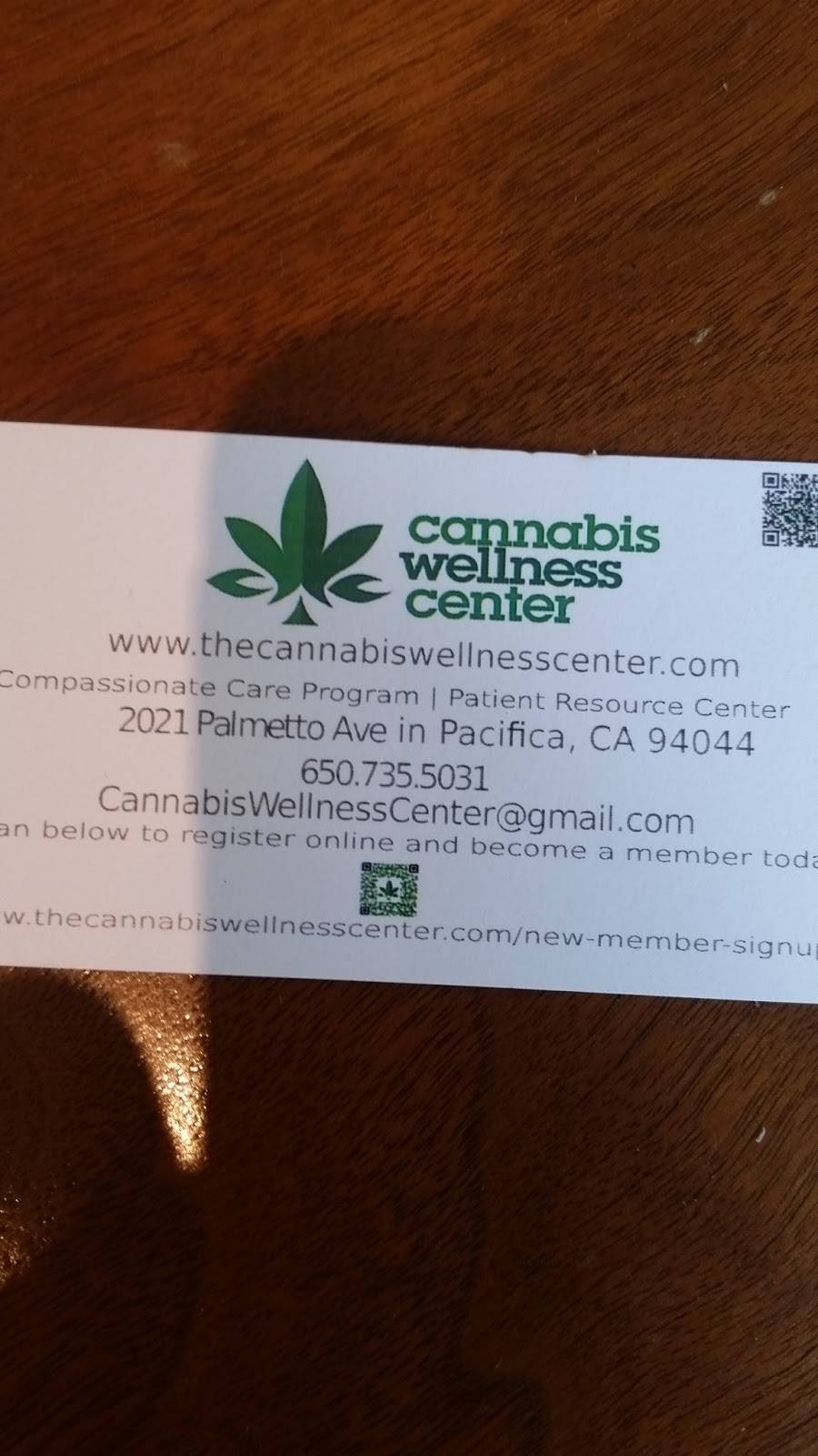 Cannabis Wellness Center | 2021 Palmetto Ave, Pacifica, CA 94044 | Phone: (650) 735-5031