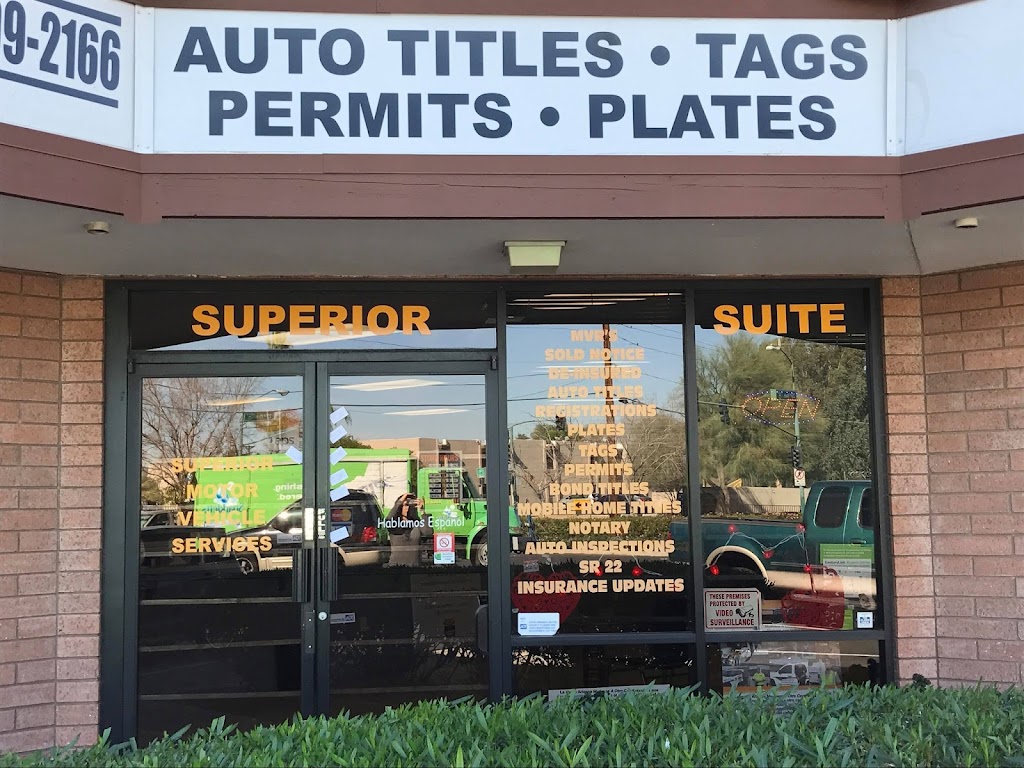 Superior Motor Vehicle Services | 2301 W Glendale Ave #4, Phoenix, AZ 85021 | Phone: (602) 996-4732